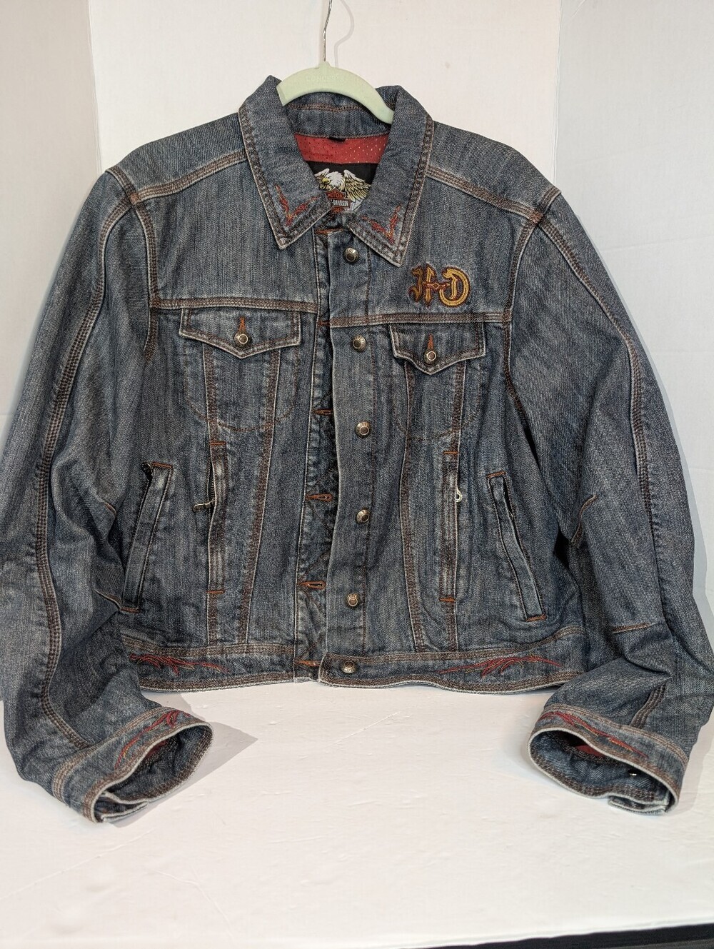 Women's Harley Davidson Jacket With Guardian Technology, Embroidered -Size Large